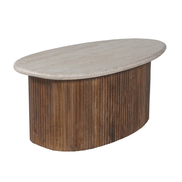 Table basse en bois massif...